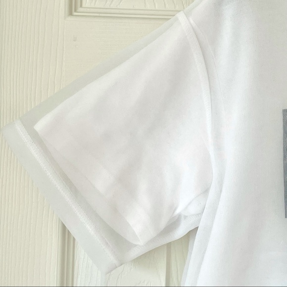 Izzue Love & Hate Two Layer White Tee - Picture 5 of 10